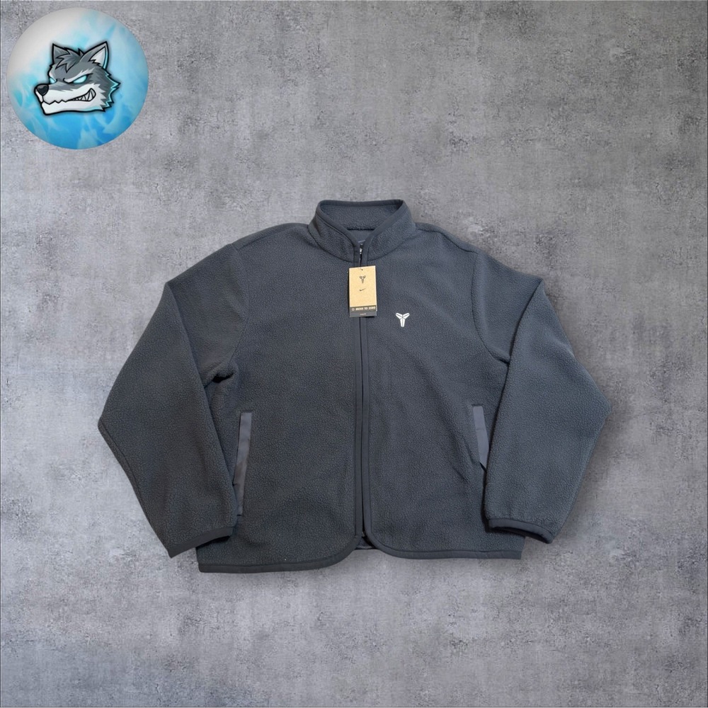 Nike Kobe Bryant Mamba Winterized Fleece Full-Zip Jacket Black Size M IM4864-010